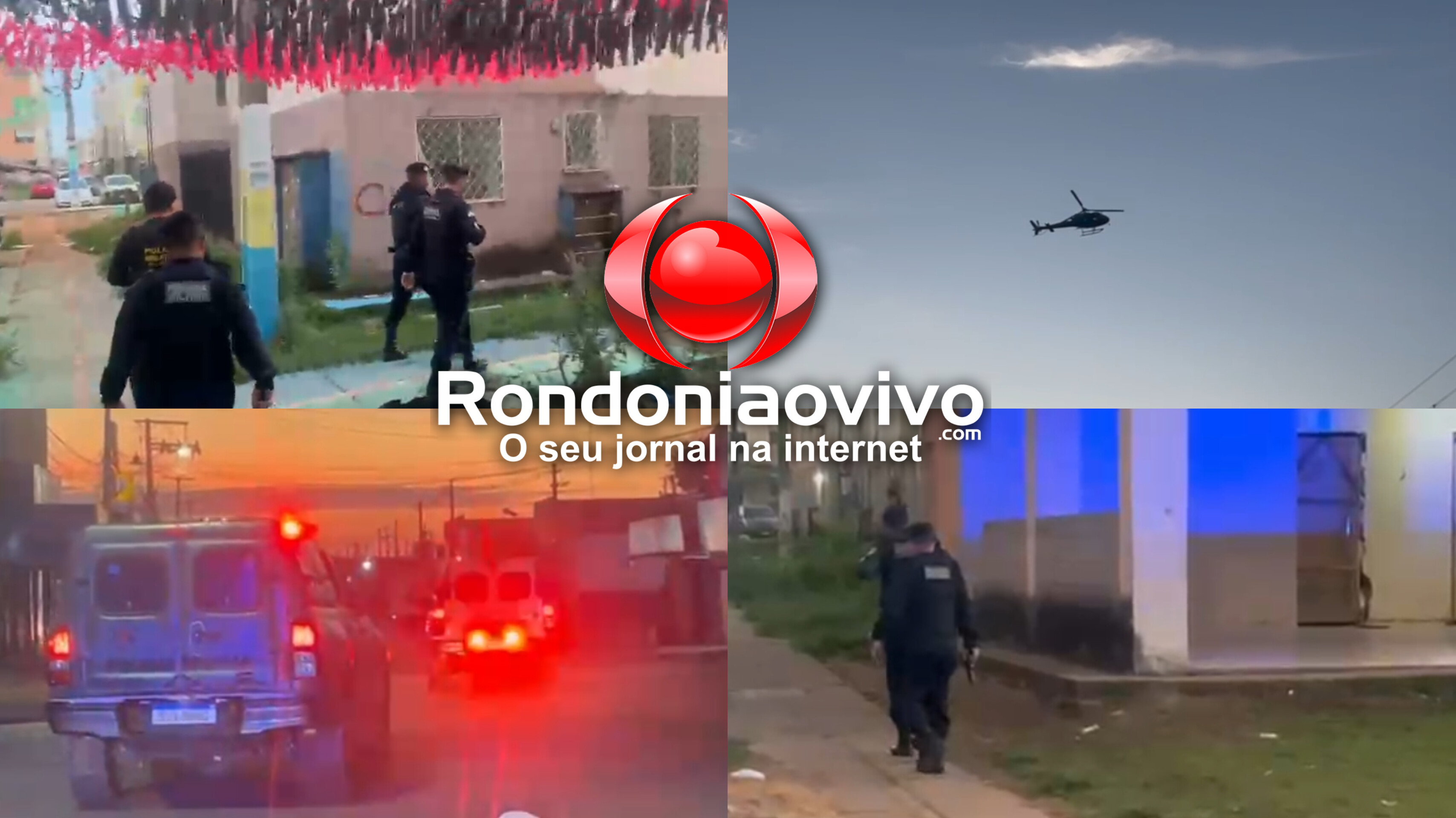 URGENTE: PM deflaga Operação Caçador contra facções em condomínios da capital - VÍDEO