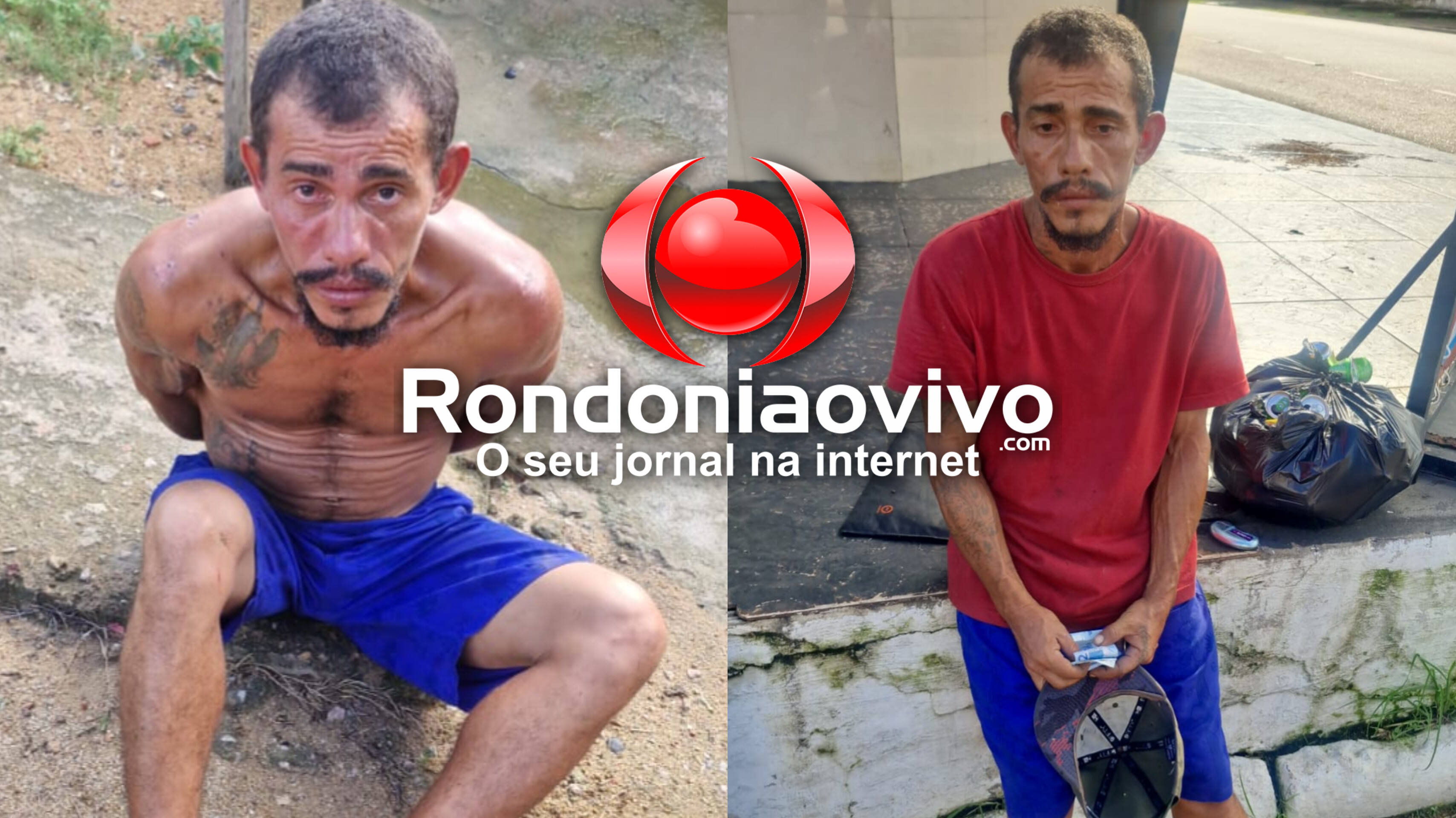 MOCAMBO: Foragido por homicídio e roubo é capturado no Centro de Porto Velho