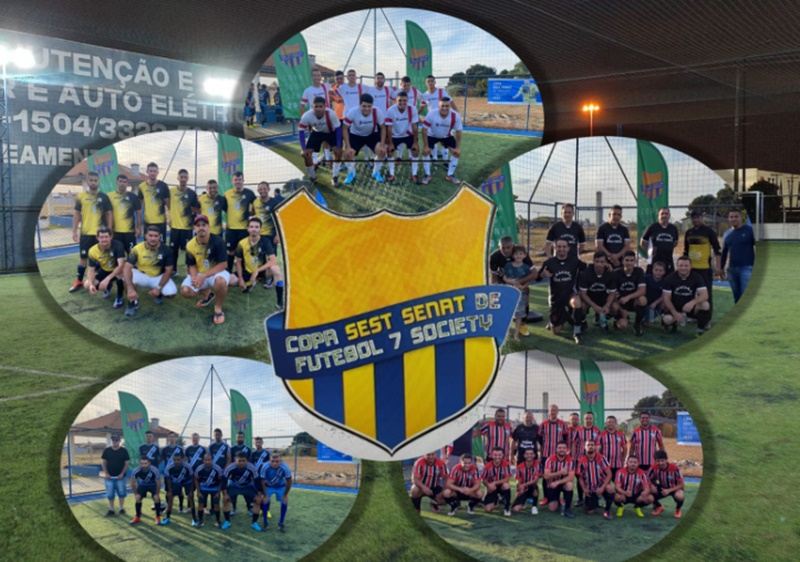 Seis equipes disputam a terceira edição da Copa Sest Senat de Futebol 7 Society
