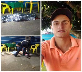 FILHO DE PM : Jovem é morto a tiros em bar
