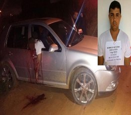 Homem tem cabeça estourada com tiro de 12, esposa ficou ferida