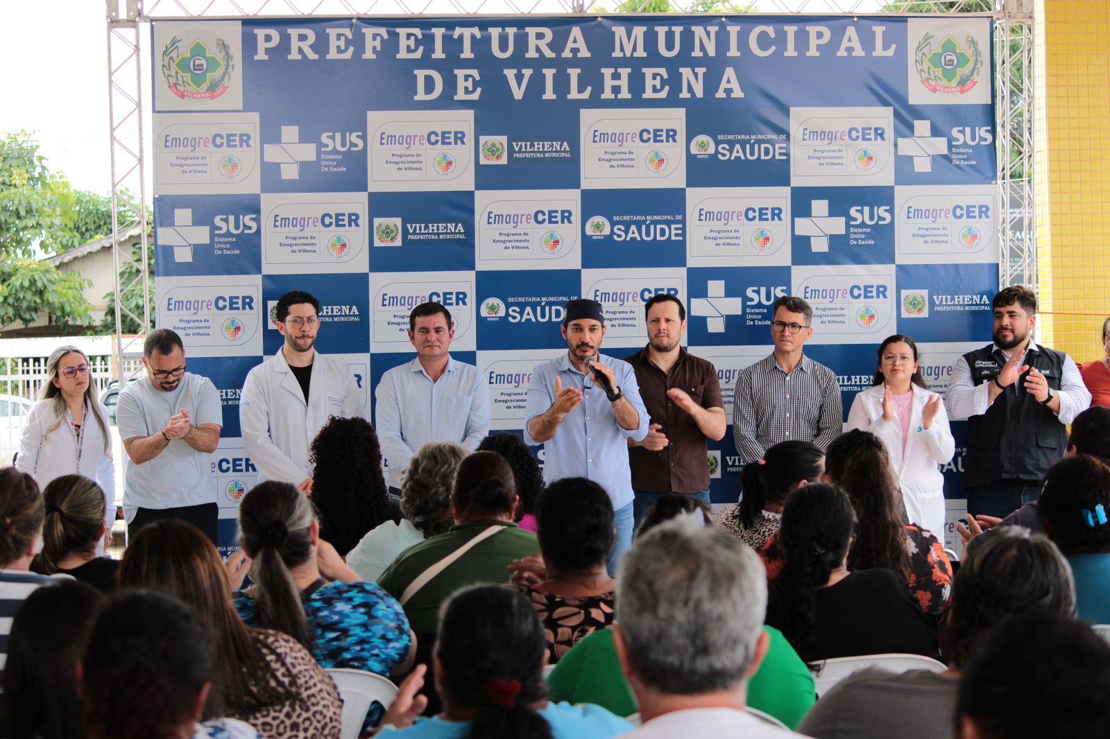 EM VILHENA: Deputado Fernando Máximo e prefeito Flori lançam o projeto Mounjaro gratuito