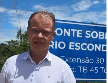 COLORADO DO OESTE: Nova Ponte sobre o Rio Escondido, será inaugurada na segunda-feira (19)