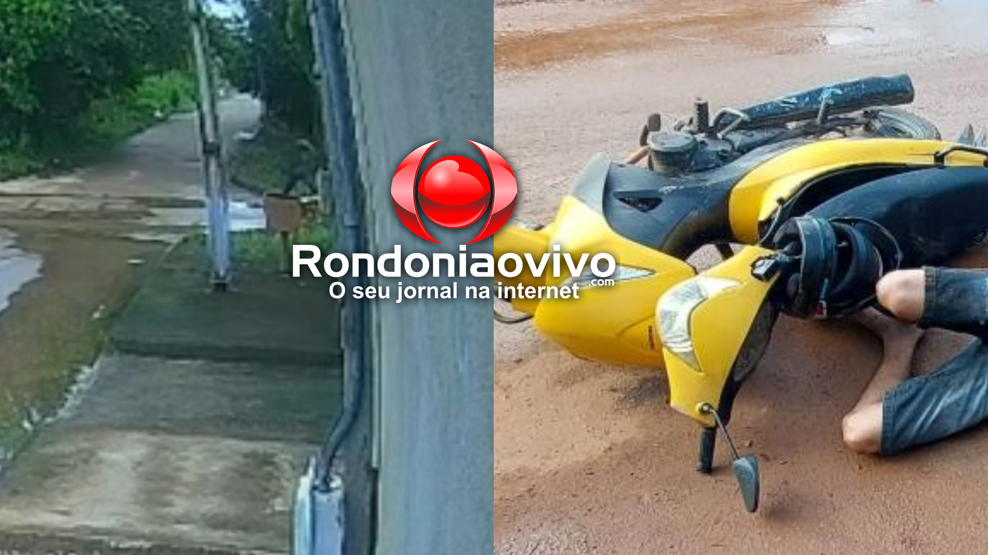 VÍDEO: Imagens revelam que motociclista encontrado desacordado foi espancado 