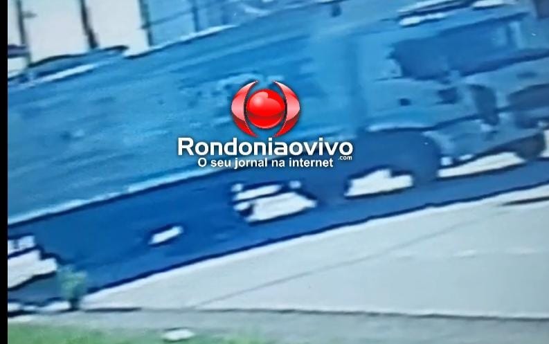 NA PINHEIRO: Vídeo mostra acidente que deixou mulher com perna dilacerada