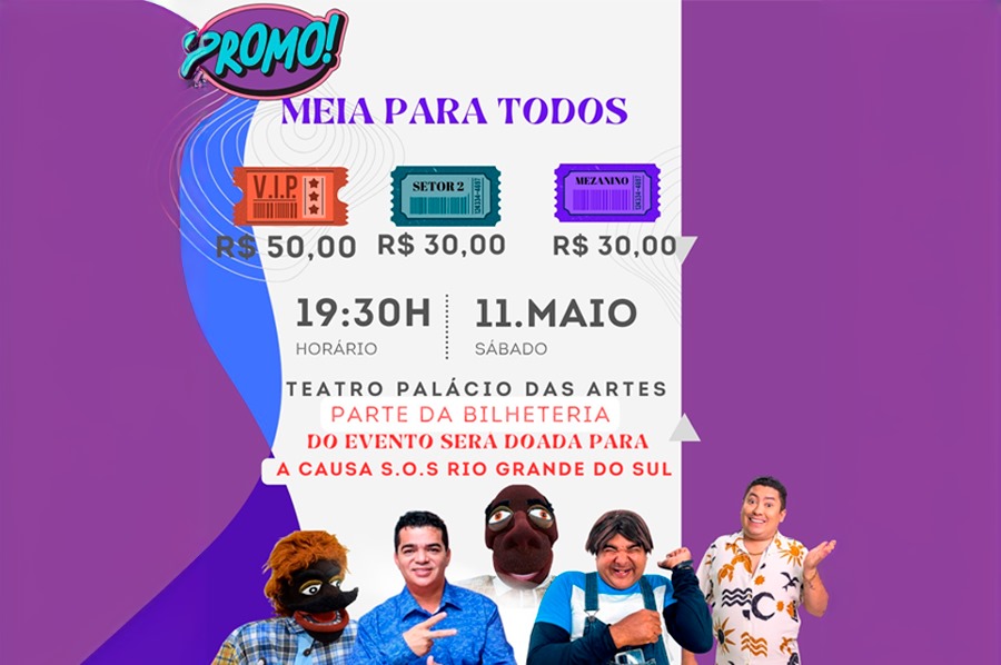 PROMOÇÃO: 10 ingressos para o Festival Show de Humor em Porto Velho