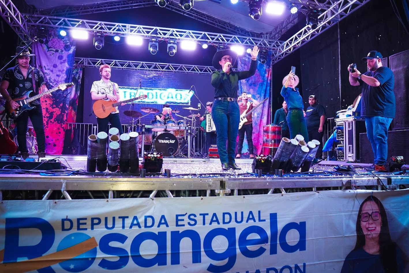 13ª FESTA DE LAÇO: Deputada Rosangela Donadon reforça tradições rurais em Chupinguaia