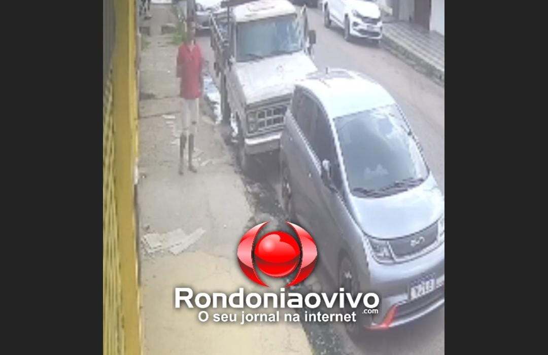 ZONA SUL Vídeo flagra furto de caminhonete na zona Sul da capital