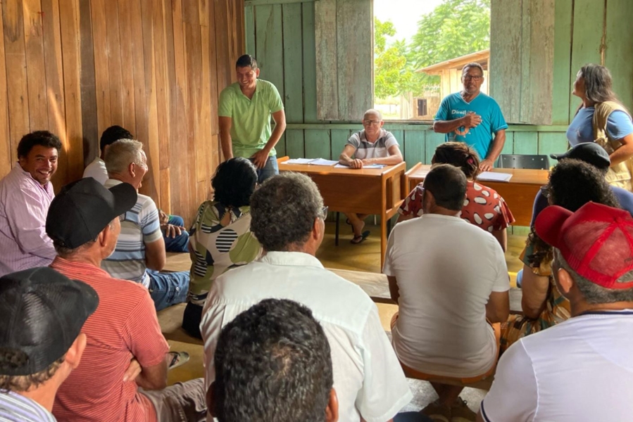 TAISSA SOUSA: Deputada visita área rural de Campo Novo de RO para identificar demandas locais
