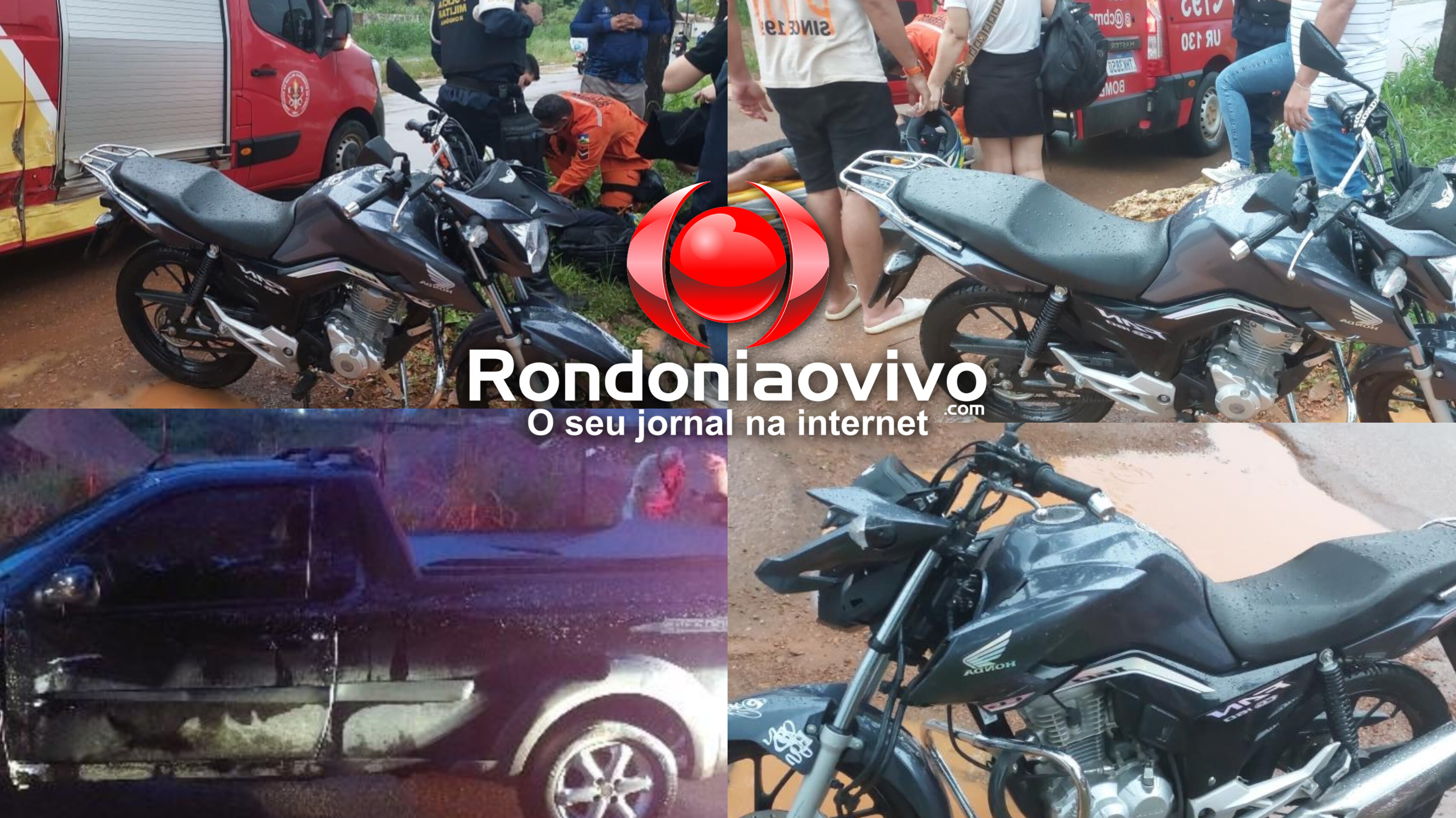 VÍDEO: Funcionário do IG fica ferido em acidente e idoso é abordado após perseguição