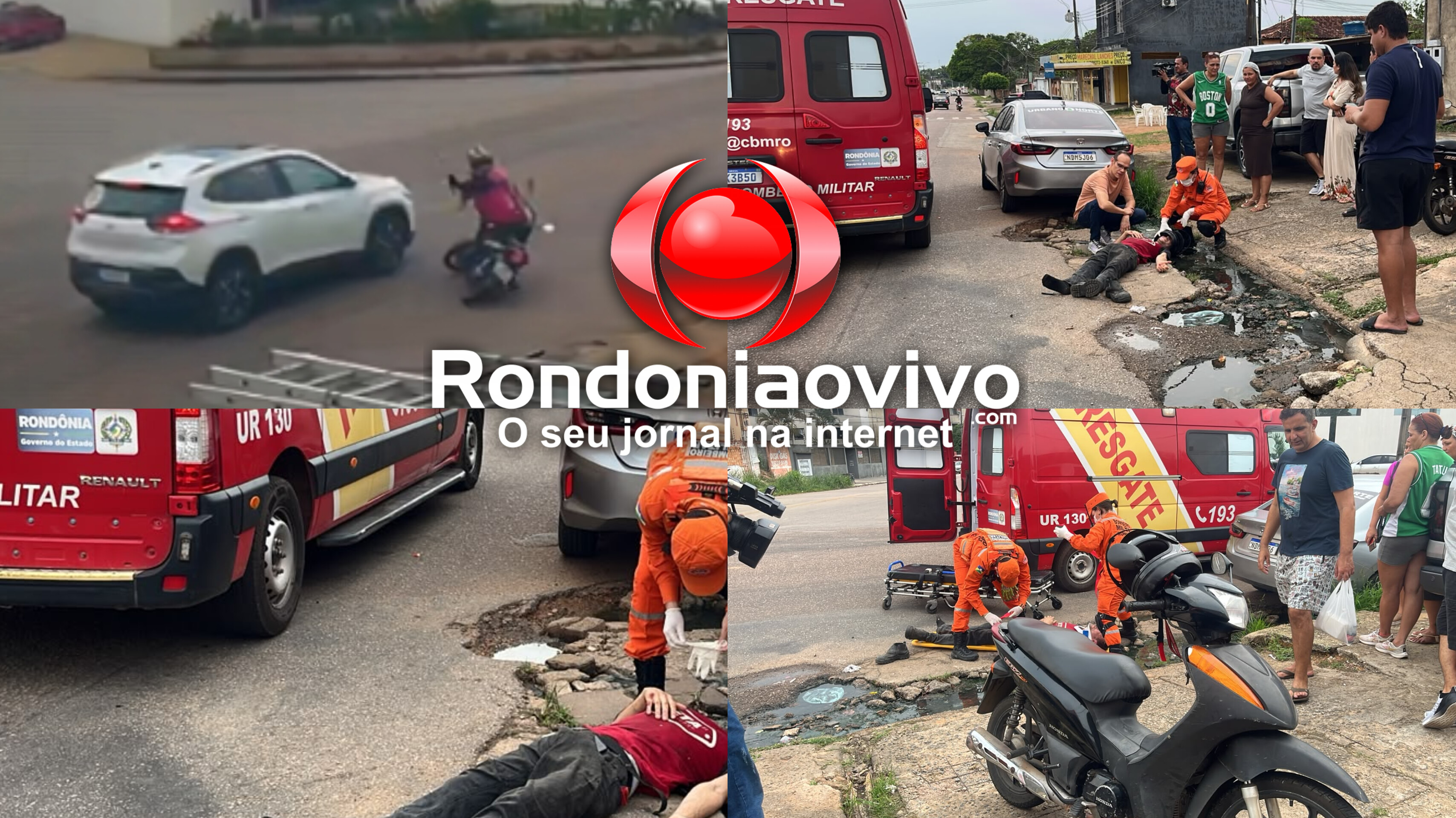 URGENTE: Câmera de monitoramento registra grave acidente na Estrada da Penal