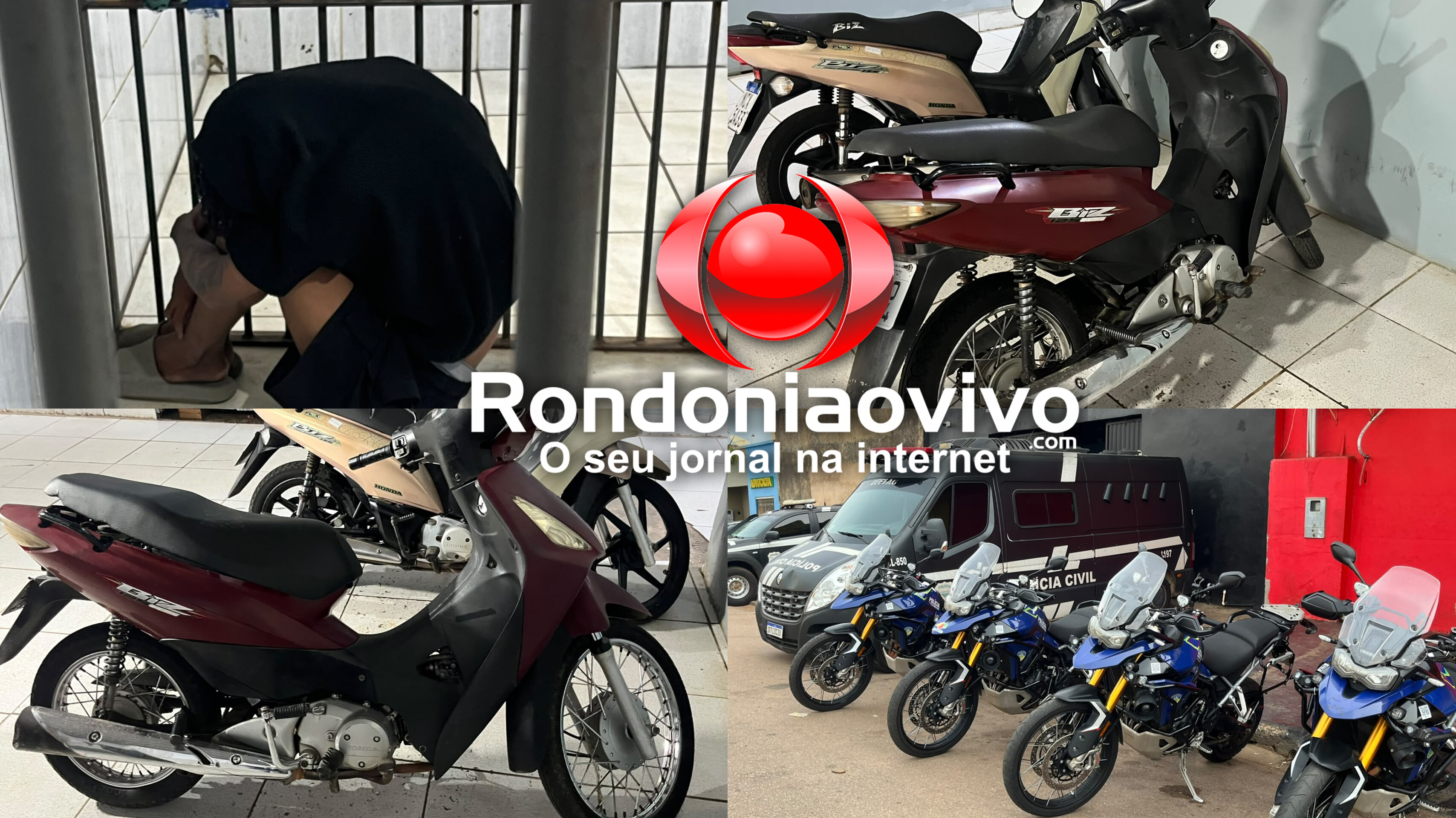 'NA PROMOÇÃO': Homem compra moto por R$ 300,00 e não sabia que era roubada