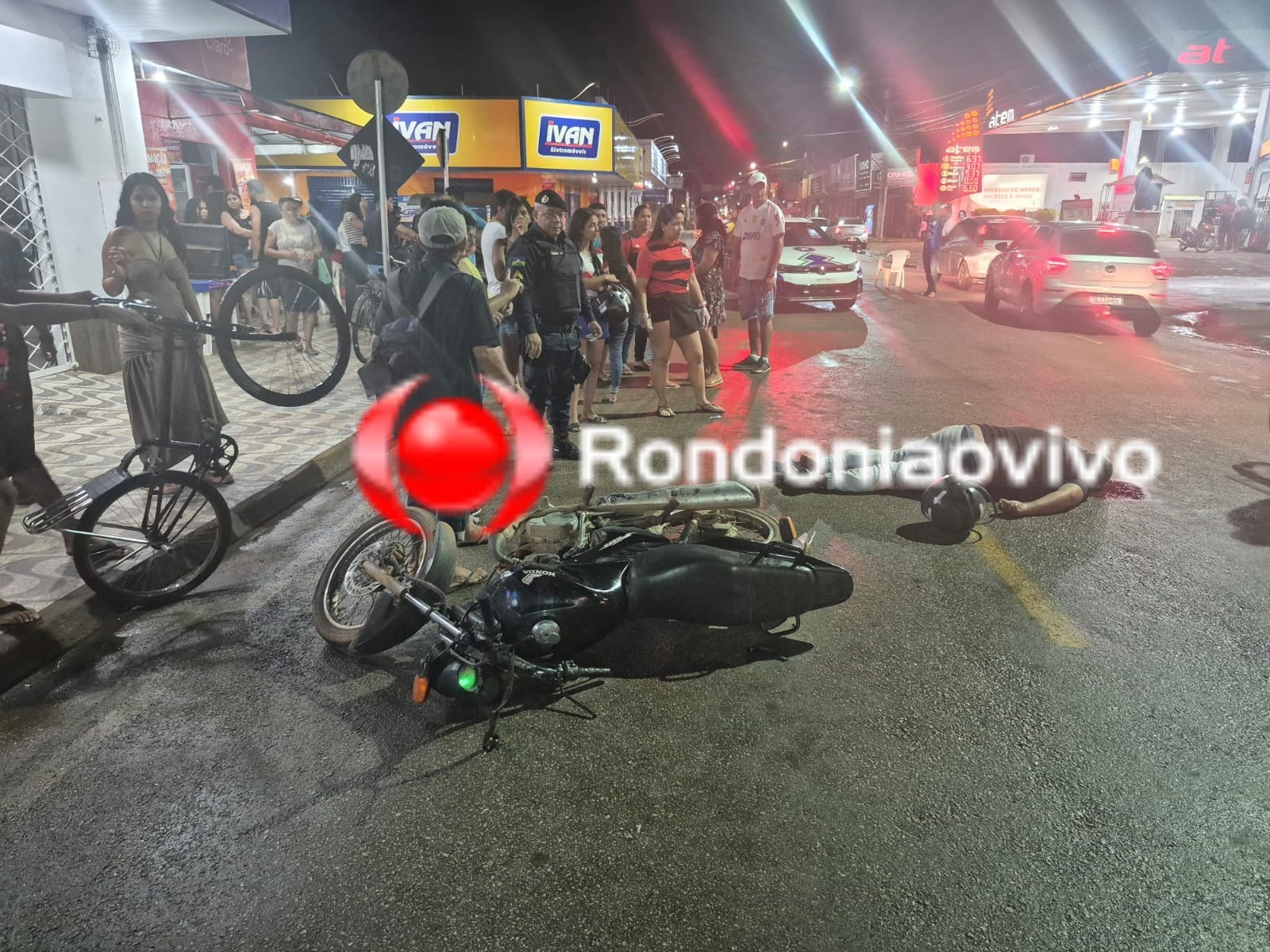 CAUSADOR PRESO: Motociclista fica em estado gravíssimo em acidente na zona Leste 