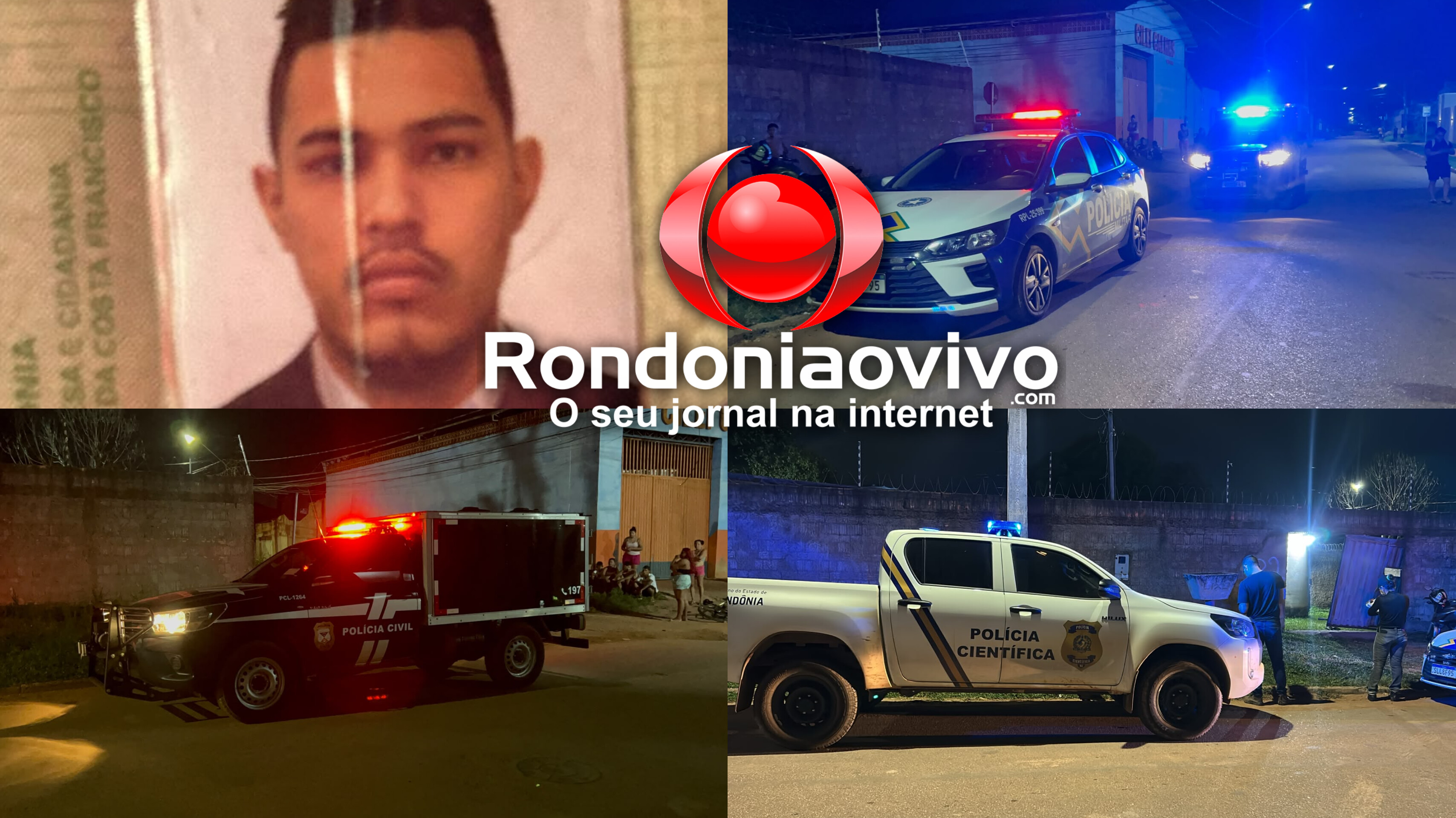 NO LAGOA: Criminosos arrombam portão de residência e executam apenado a tiros
