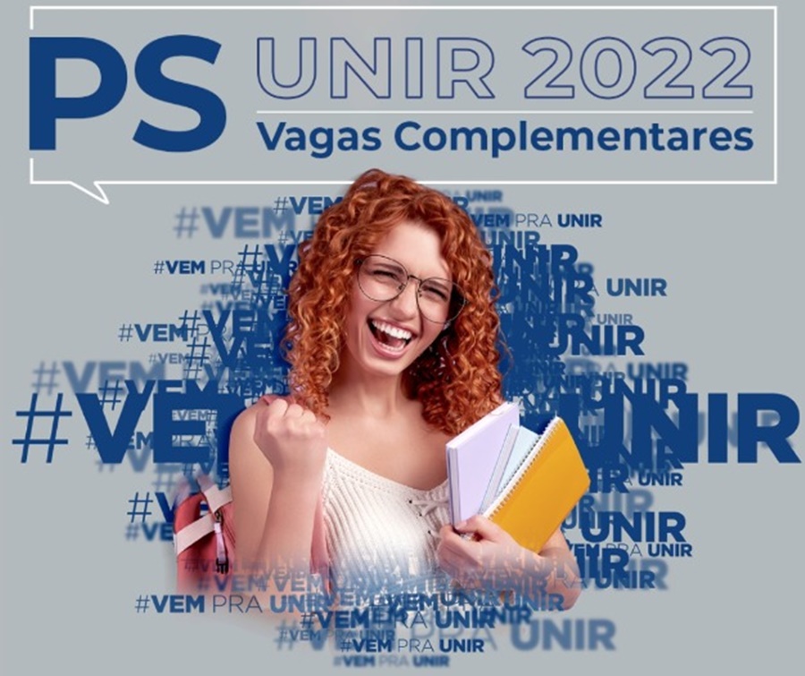 SEGUNDO SEMESTRE: UNIR abre Processo Seletivo com notas do Ensino Médio