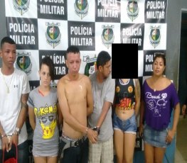 Bando acusado de assaltos a residências na capital é preso pela PM 