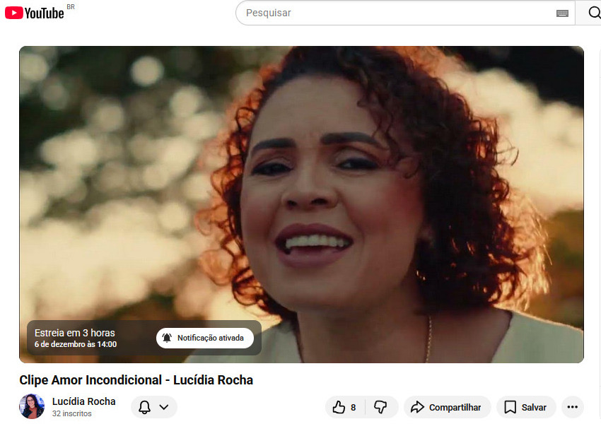 NO YOUTUBE: Artista gospel de Rondônia lança videoclipe ‘Amor Incondicional’ neste sábado