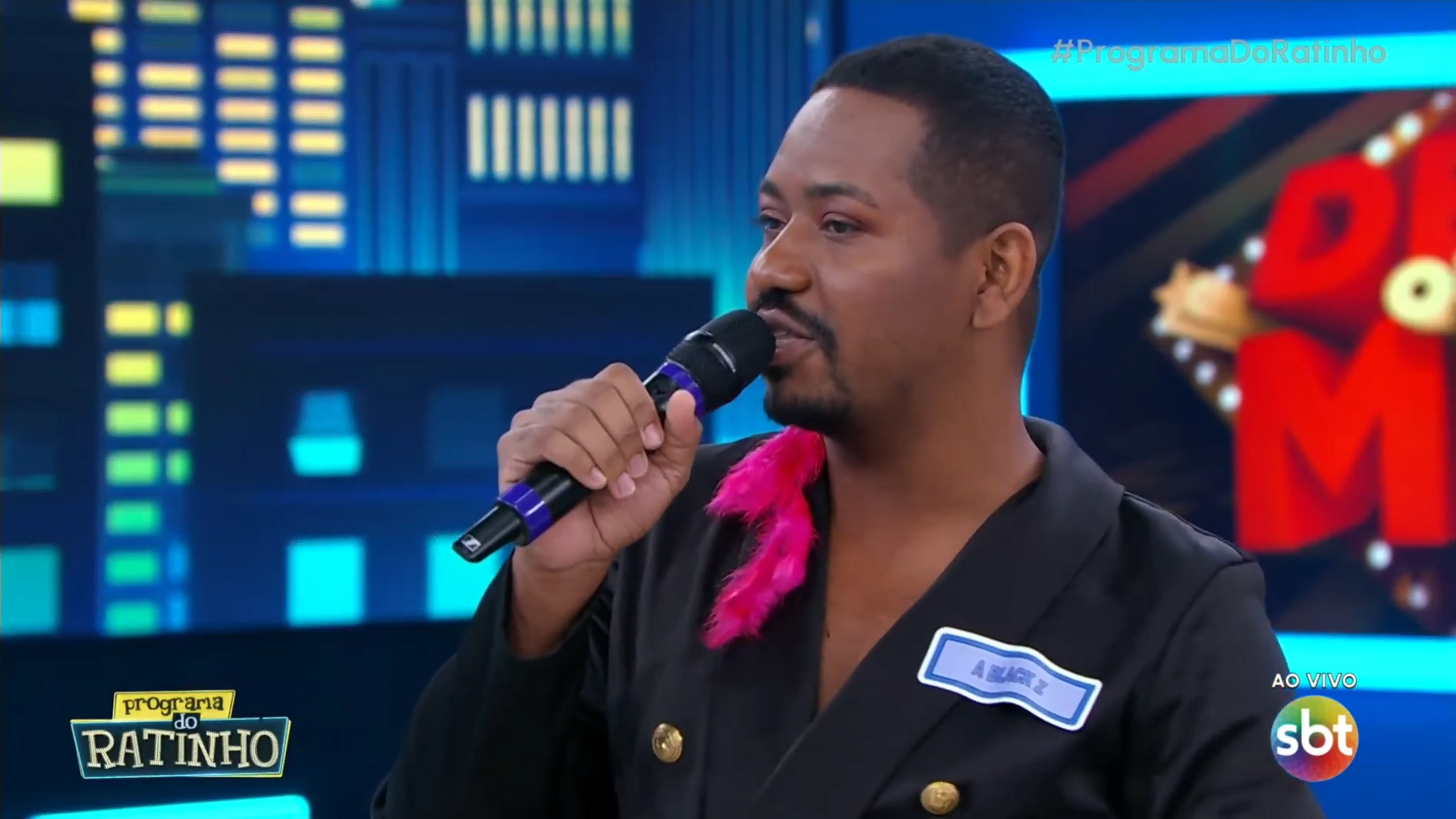 A BLACK Z: Artista rondoniense ganha nota máxima de todos os jurados no programa do Ratinho