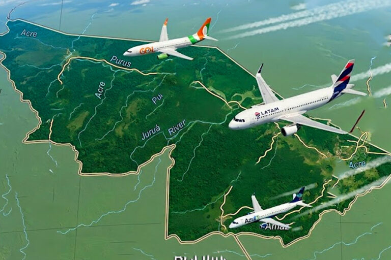 APROVADO NA CÂMARA: PL que abre voos domésticos na Amazônia a empresas sul-americanas