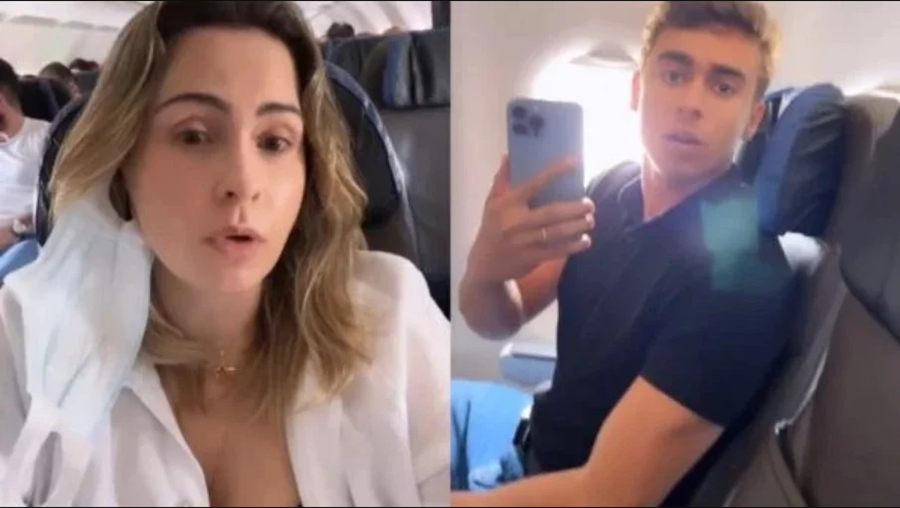 TRANSFOBIA: Ex-BBB Ana Paula Renault discute com Nikolas Ferreira em avião