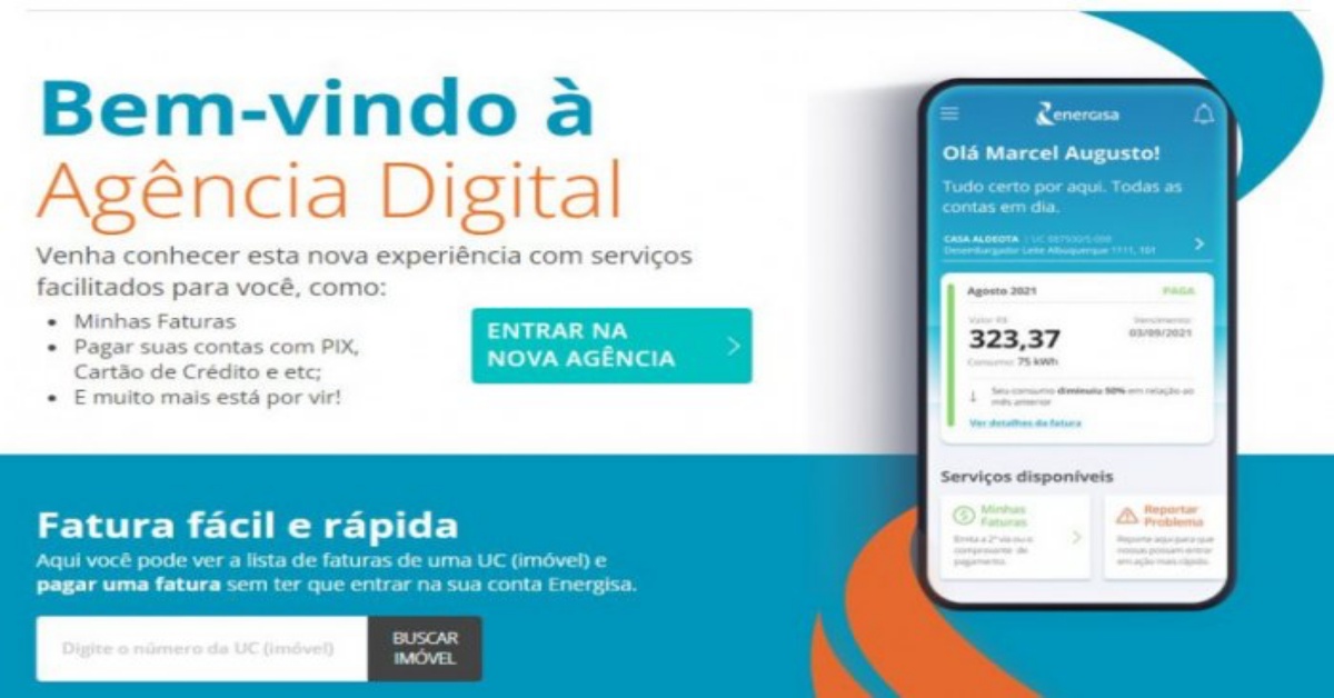 NOVIDADE: Agência digital da Energisa torna mais ágil busca por serviços 