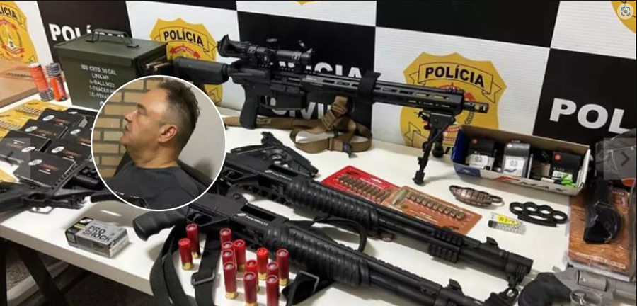 ARMAS E MUNIÇÕES: Terrorista bolsonarista preso em Brasília recebeu R$ 33,2 mil via Pix