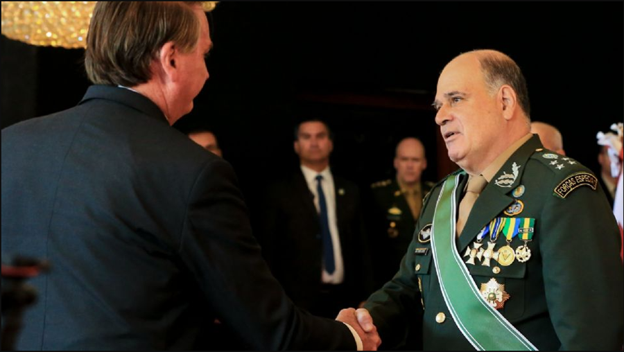 TROPA: Bolsonaro nomeia indicado de Lula para comandar Exército