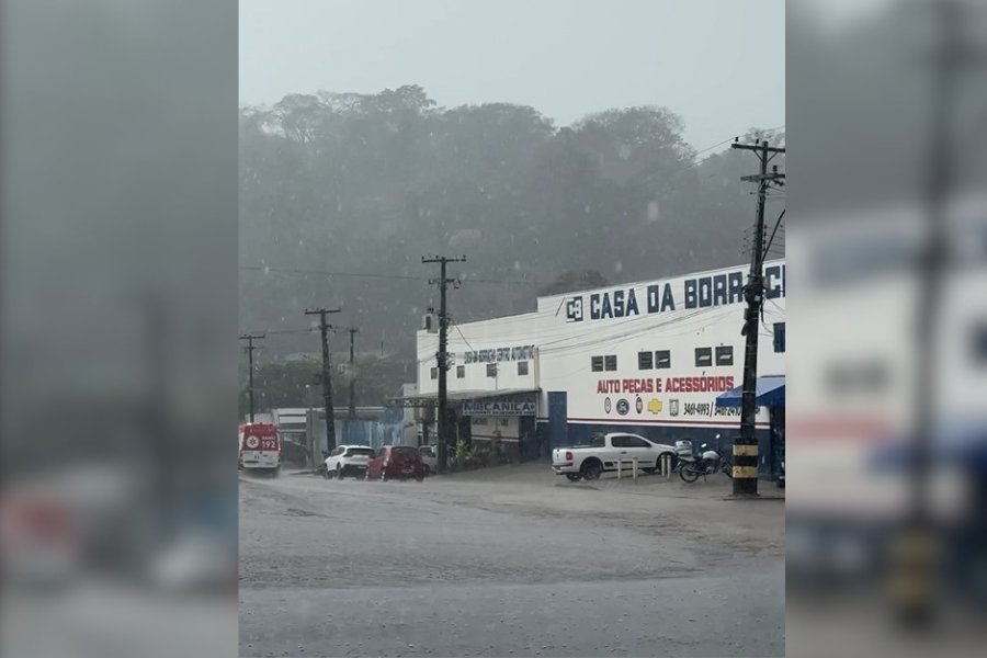 TA CHOVENDO?: Ouro Preto e outra cidades com chuva nesta tarde em Rondônia