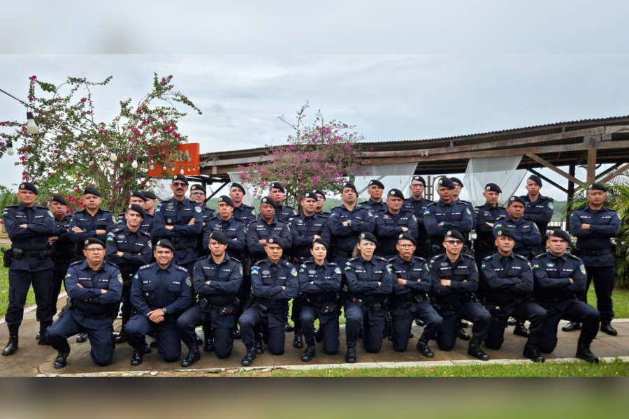 POLÍCIA MILITAR: Novos Aspirantes são recepcionados na Capital Rondoniense