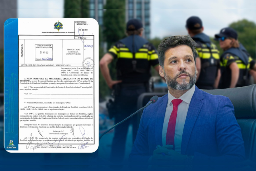 NOVOS INVESTIMENTOS: Delegado Camargo anuncia formação inédita na Guarda de Ariquemes