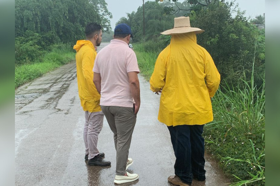 WANOEL MARTINS : Vereador e equipe da seinfra vistoriaram bairro triângulo após temporal em PVH
