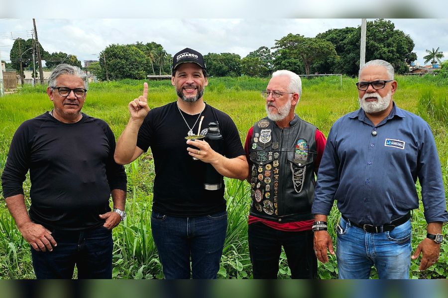 DELEGADO CAMARGO: Deputado celebra doação de terreno à Associação de Motociclistas de Rondônia