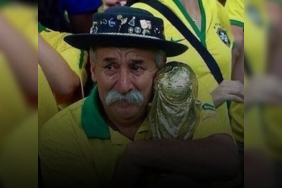 NUNCA JOGOU: O homem que seguiu a Seleção por 7 copas, 60 países e mais de 150 jogos 