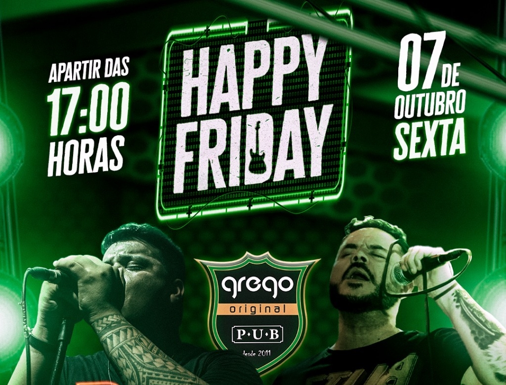 SHOWS: Oito bandas vão passar pelos dois palcos do Pub Grego Original