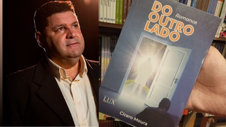 LIVRO ESPÍRITA: Jornalista Cícero Moura, do Rondoniaovivo, lança romance neste sábado
