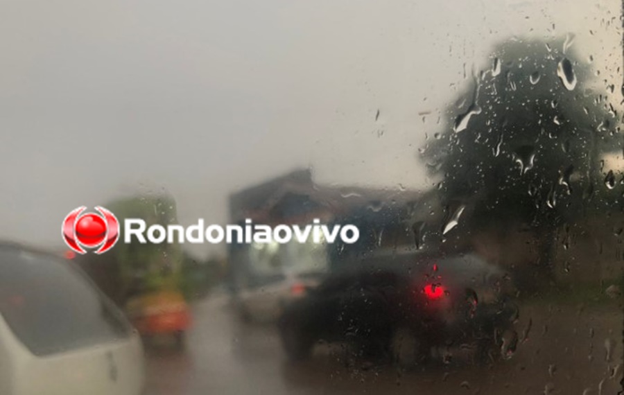 MOLHADO: Sipam prevê chuvas com trovoadas nesta quinta (23), em Rondônia