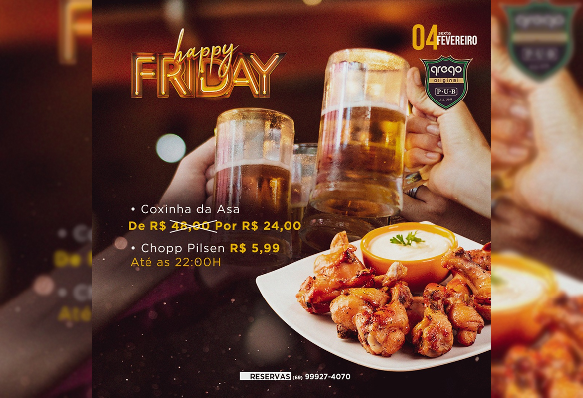 HAPPY FRIDAY: Promoções e shows das bandas Old Blend e k 7 nesta sexta 