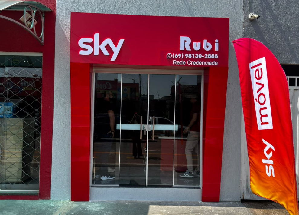 INAUGURAÇÃO: Rubi Tecnologia inaugura nova loja padrão SKY com ofertas especiais em Porto Velho