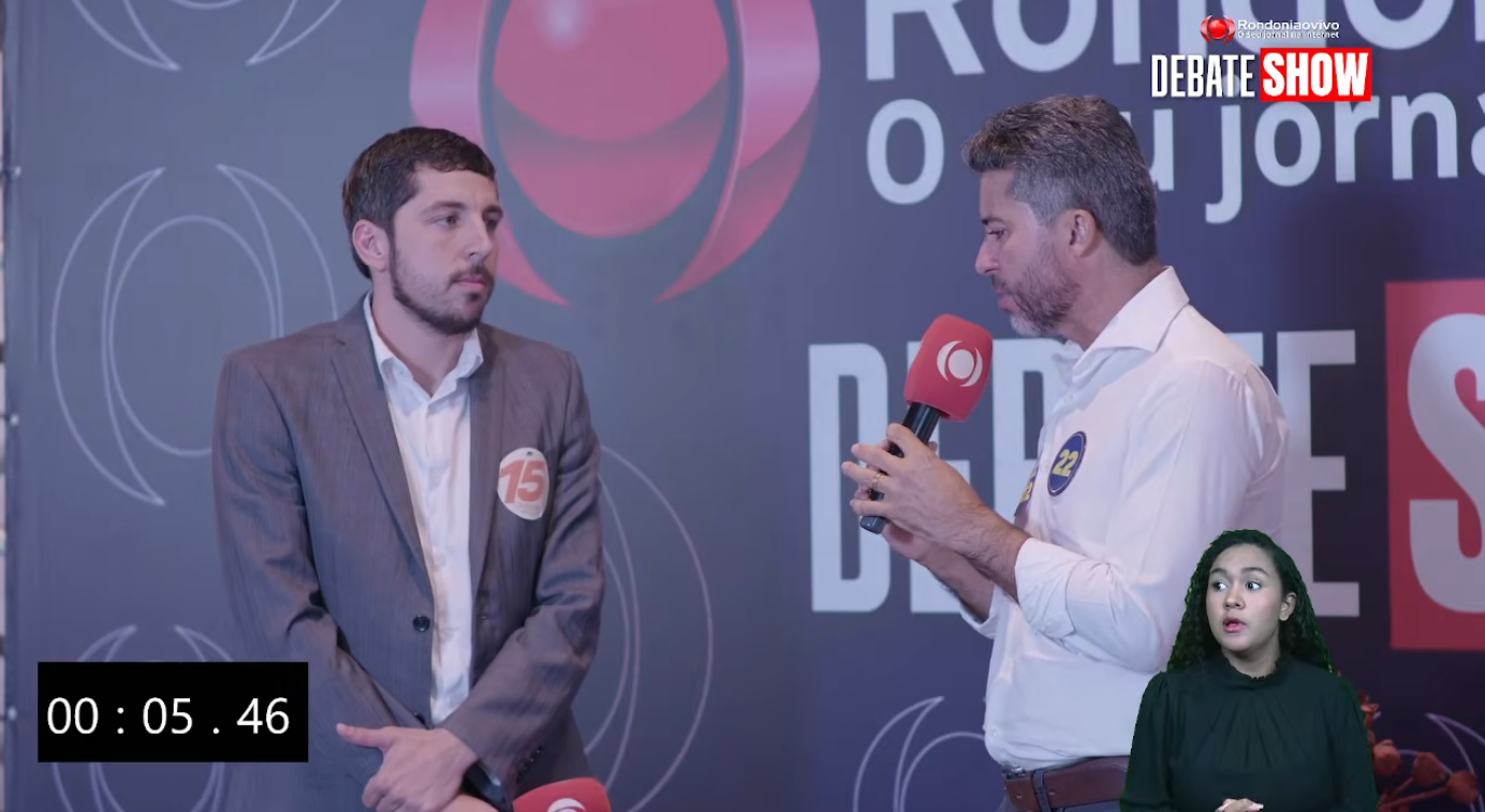 ELEIÇÕES 2026: Marcos Rogério questiona Pedro Abib sobre descentralização e filas na saúde pública de Rondônia