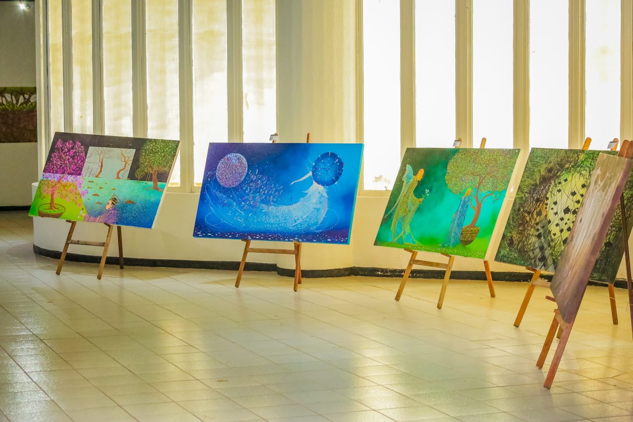 IVAN MARROCOS: Exposições de artes visuais, artesanato e oficinas são atrações de fevereiro na Casa da Cultura