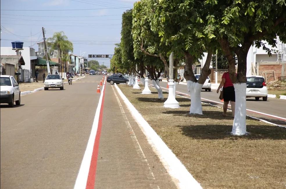 SEGURANÇA: Vilhena conclui instalação de ciclofaixa com mais de 2,5 km