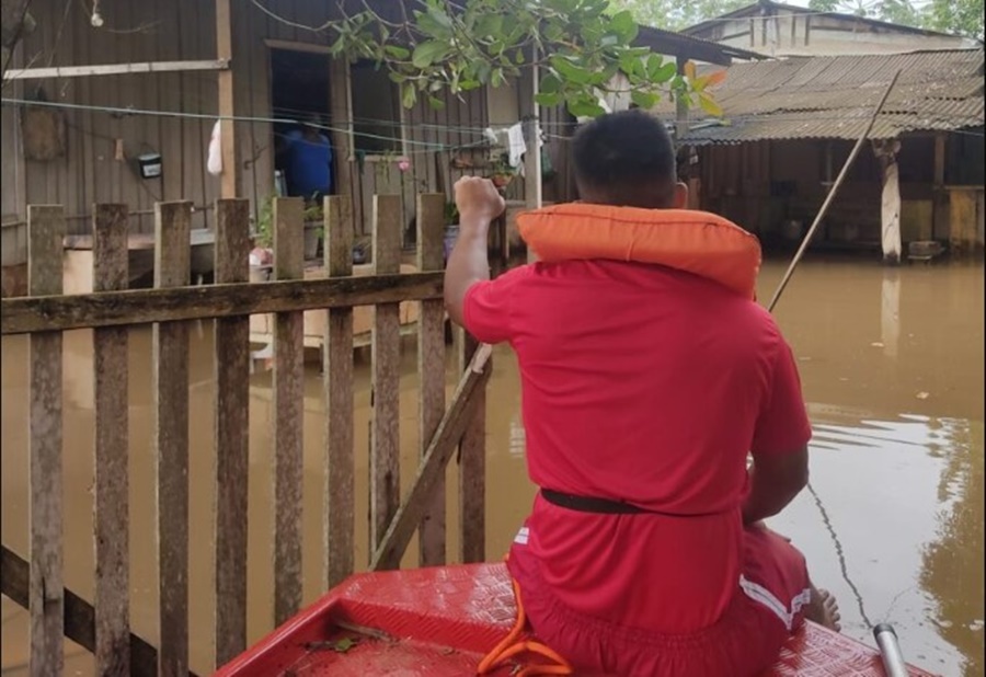 ÁGUAS: Defesa Civil monitora níveis dos rios devido risco de inundação
