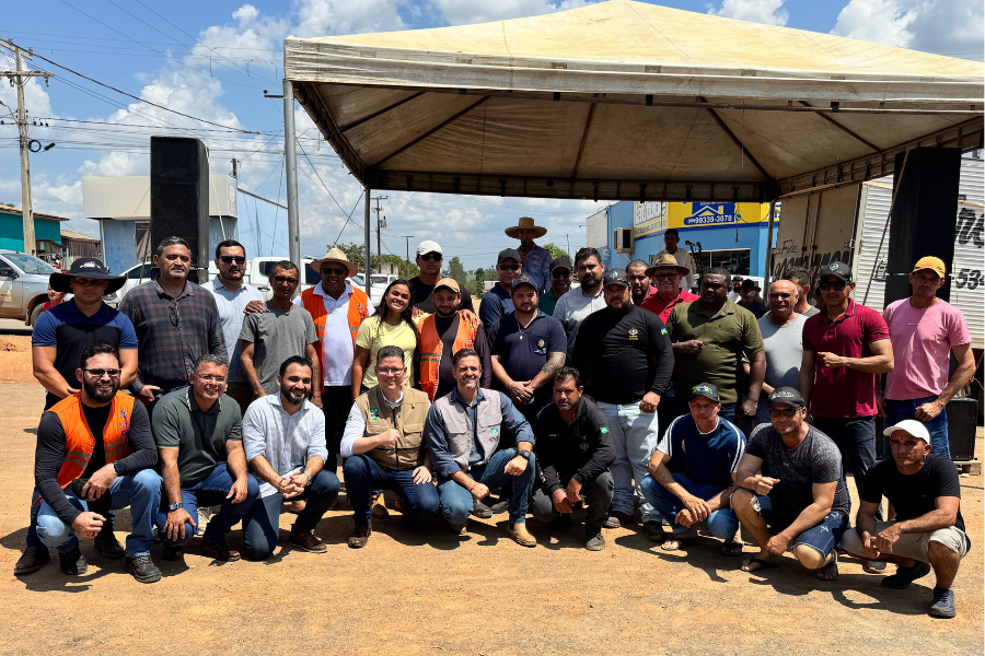EM JACINÓPOLIS: Deputada Dra. Taíssa celebra pavimentação histórica da RO-420 