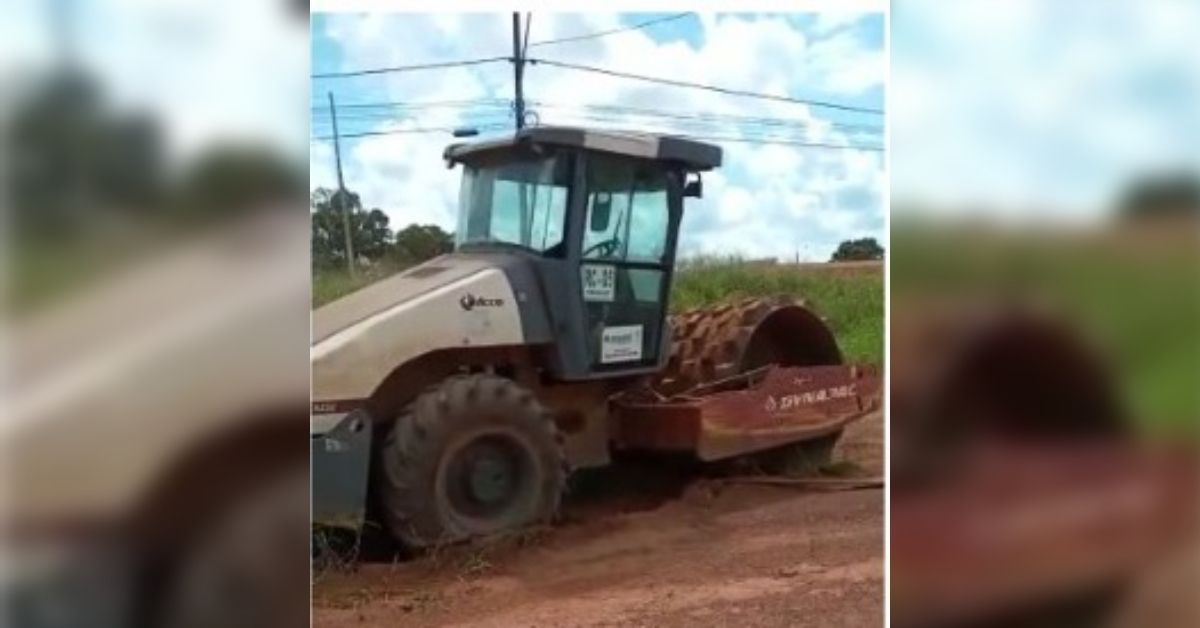 PONTA DO ABUNÃ: Moradores dizem que máquina da Prefeitura está parada ‘mais de ano’