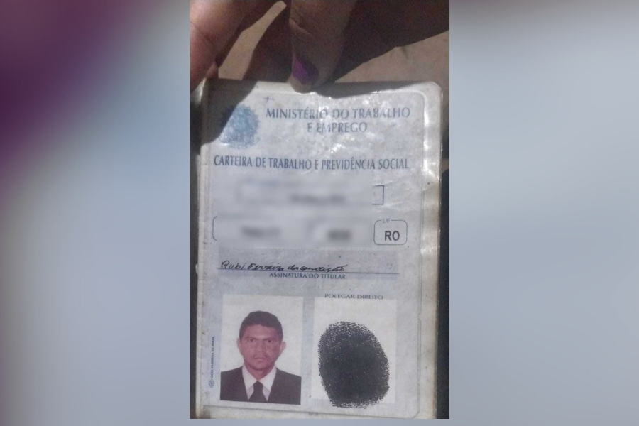 UTILIDADE PÚBLICA: Encontrada carteira de trabalho de Rubi Ferreira Conceição