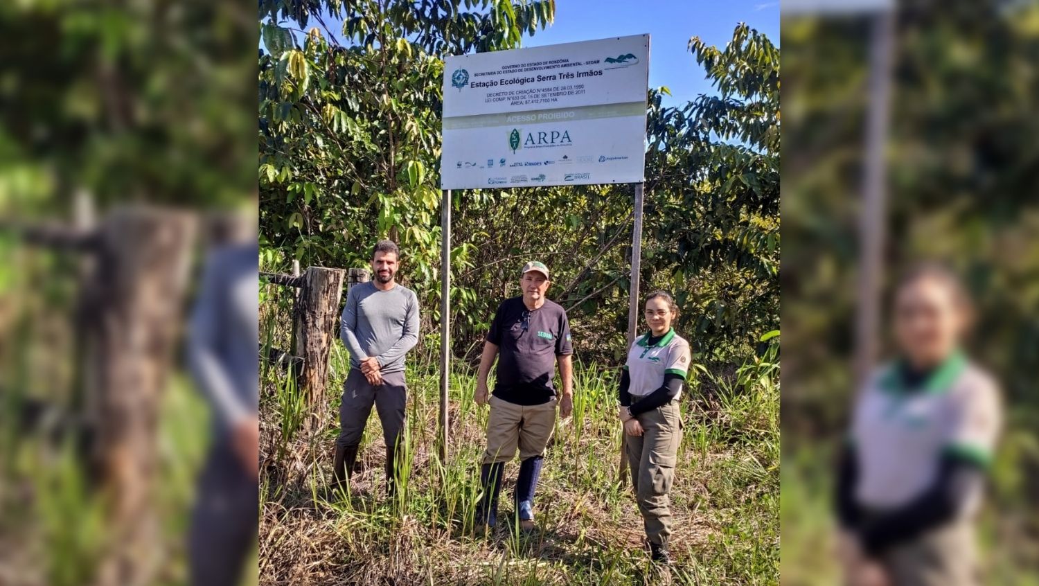 UNIÃO: Técnica da Fiocruz conhece estação ecológica ‘Serra dos Três Irmãos’ 