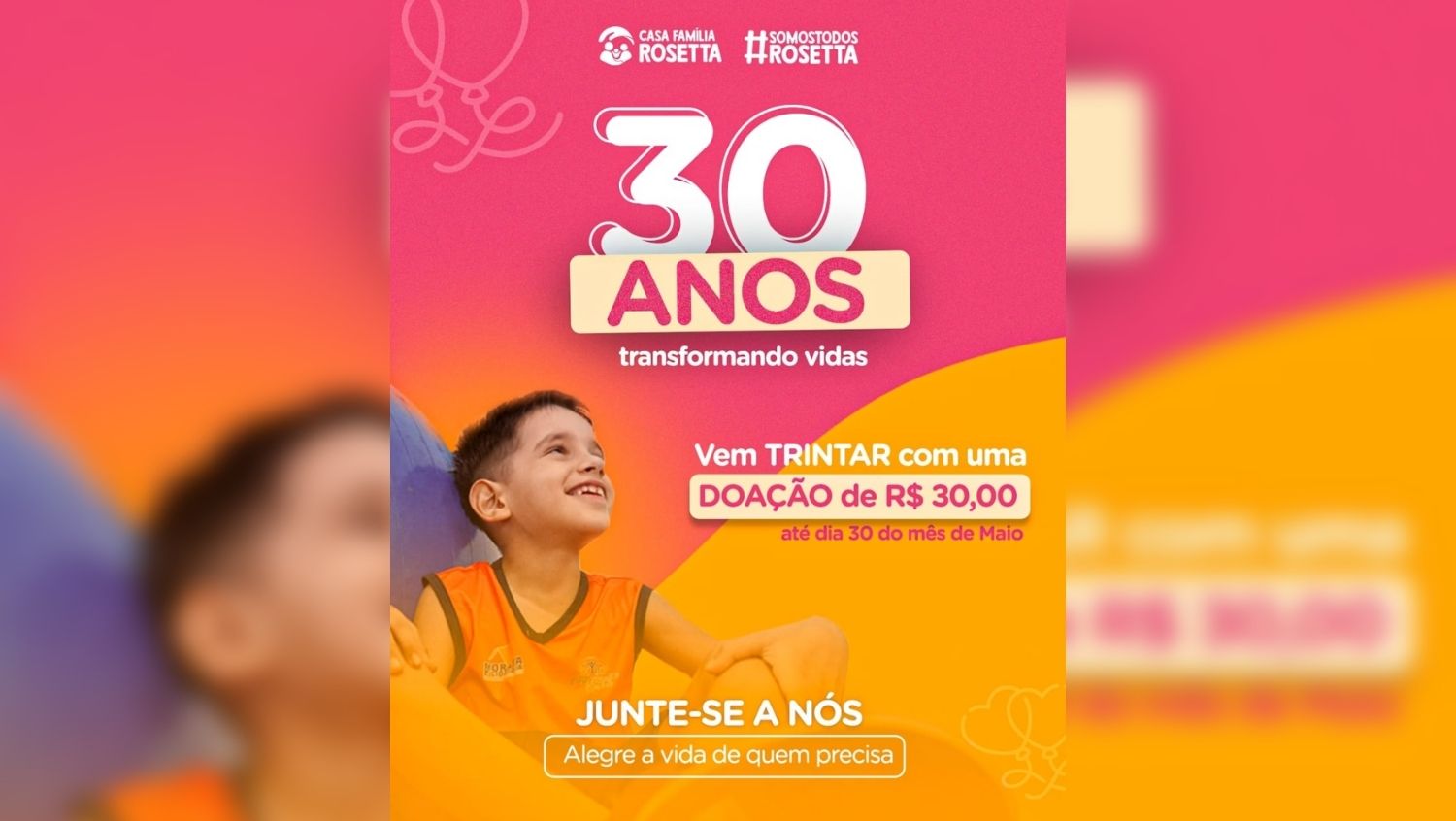 SOLIDARIEDADE: Casa Família Rosetta lança nova campanha de arrecadação 