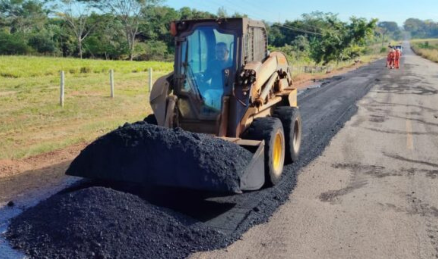 OBRAS: Rodovia-370 recebe manutenção do governo em 37km