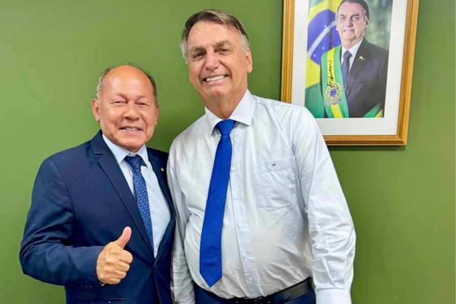 CHRISÓSTOMO: Deputado se reúne com Bolsonaro para discutir posição do PL nas eleições 