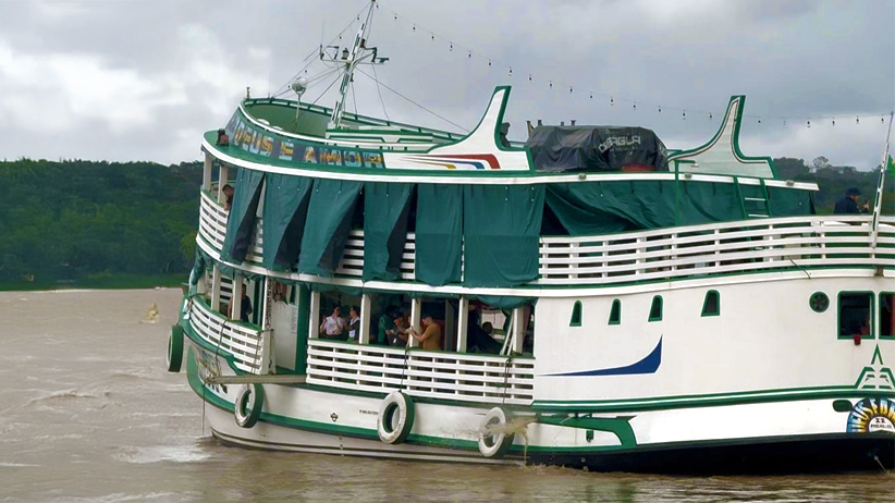 RUMO AO BAIXO MADEIRA: Barco da Justiça de Rondônia começou a jornada na sexta-feira(24)